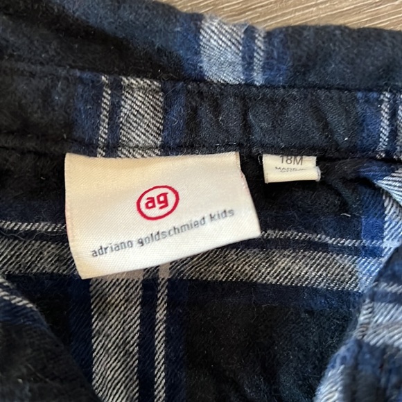 AG Flannel Plaid Button Up - Picture 4 of 6